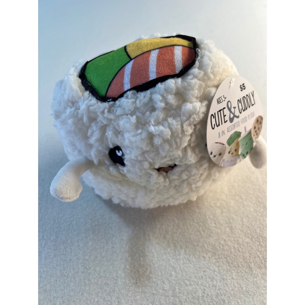 Cute Cuddly Assorted Food Plush Sushi Roll Stuffed Animal‎ Toy